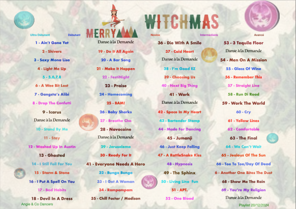 2024 25 01 merry witchmas playlist